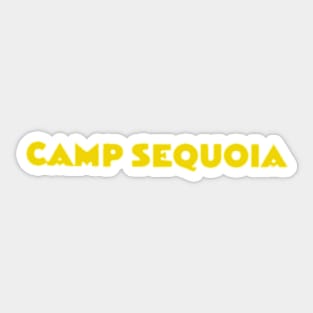 Camp Sequoia - Logo Sticker